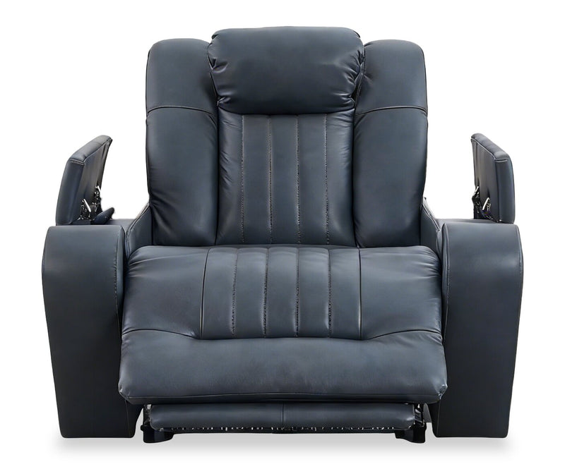 Diesel 48\" Power Reclining Massage Chair with Sound System – Black 
