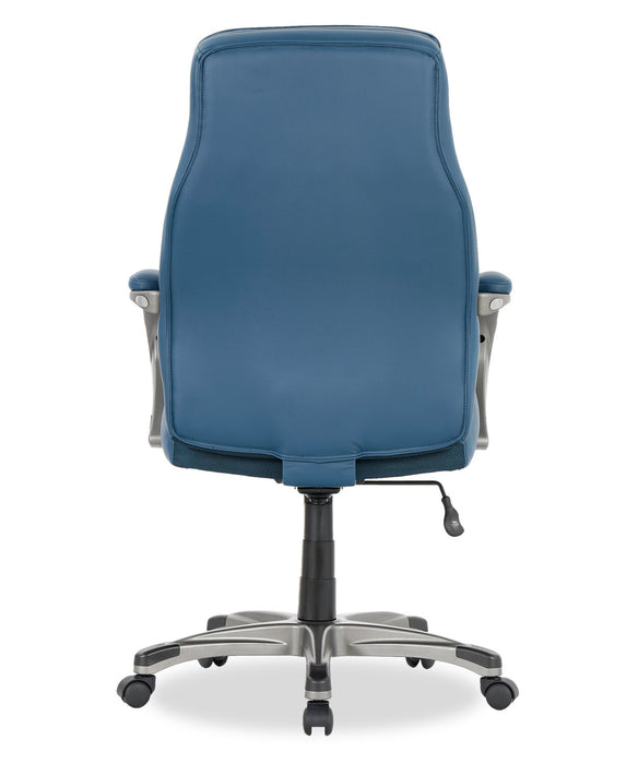 Sealy® Palisade 28\" Adjustable Ergonomic Office Chair - Blue