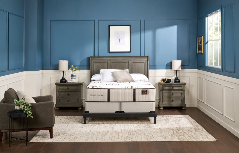 Stearns & Foster Split Queen Boxspring Set 