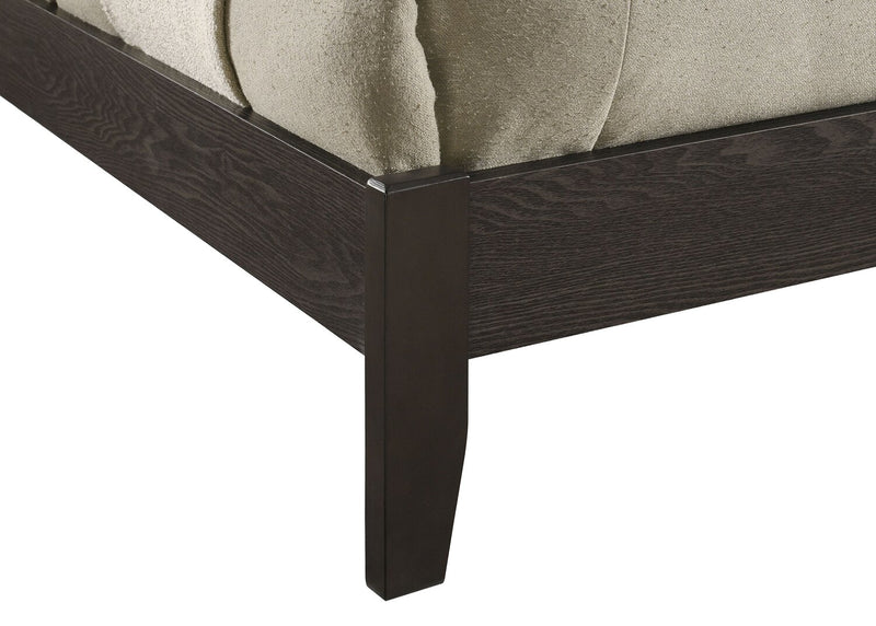 Sable King Bed - Dark Grey