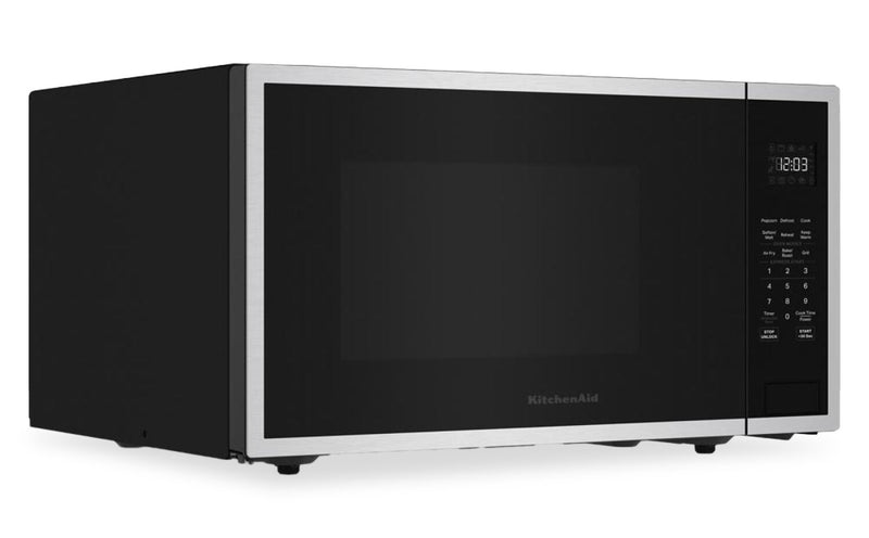 KitchenAid 1.5 Cu. Ft. Countertop Microwave with Air Fry - PrintShield Stainless Steel - KMCS522SPS