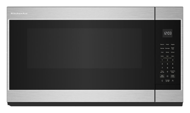 KitchenAid 1.9 Cu. Ft. Over-the-Range Microwave with 7 Sensor Functions - Stainless Steel - YKMMS130RPS