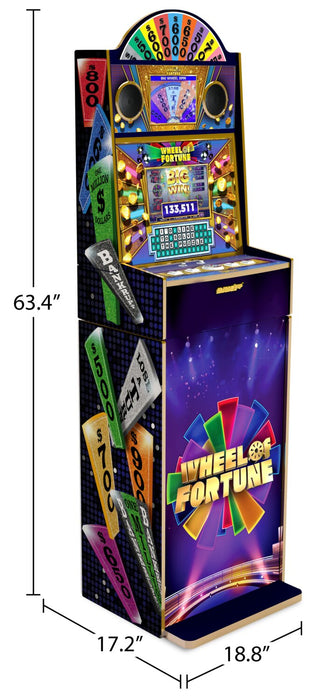 Arcade1Up Wheel of Fortune Casinocade Deluxe Arcade Game Cabinet 