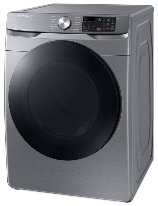 Samsung 7.5 Cu. Ft. Gas Dryer with Steam - Grey - Stackable - DVG45B6305P/AC 