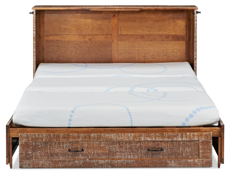 Parker Cabinet Bed - Taupe