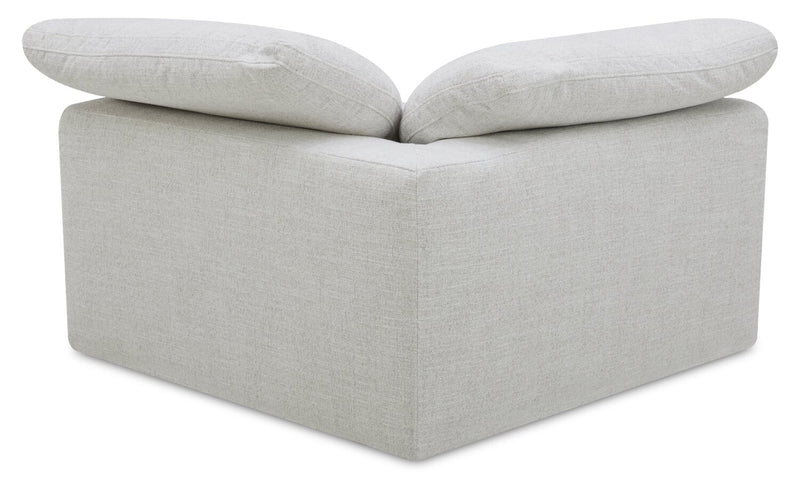 Sky Modular 6-Piece Fabric Power Reclining Sectional with Console and Feather Down Cushions - Nathan Wheat