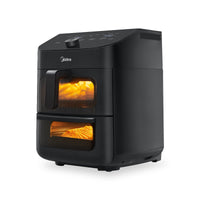 Midea 8-In-1 11-Qt Two-Zone Air Fryer Oven - MAD111D8APKW  
