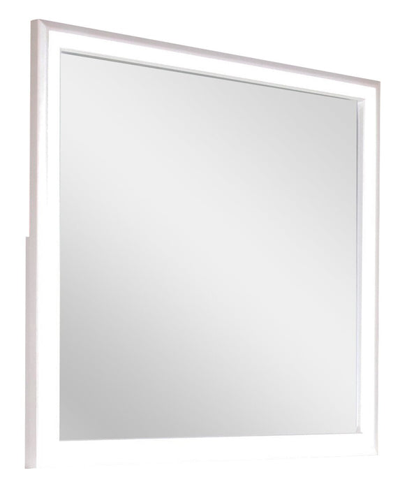 Halo Mirror - White