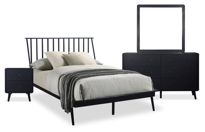 Milan 6-Piece Full Bedroom Set