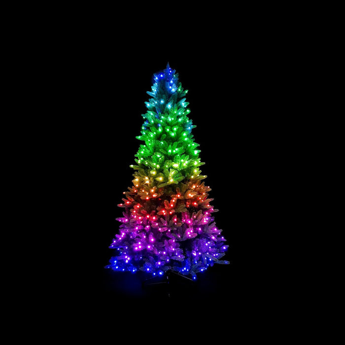 Twinkly 7.5’ App-Controlled Pre-Lit Christmas Tree with LED Lights - TWT400SPP-BUS 