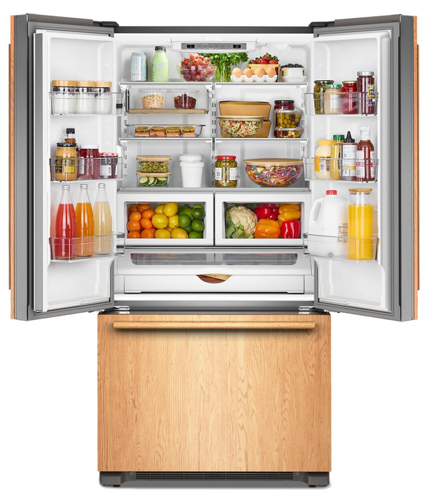 KitchenAid 36\" 22 Cu. Ft. French Door Refrigerator – Panel Ready - KRFC136TPA\t