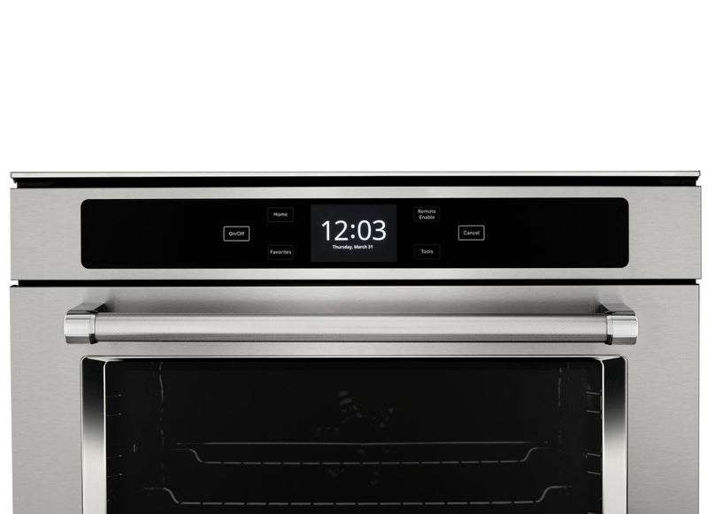 KitchenAid 2.9 Cu. Ft. Single Wall Oven with True Convection - YKOSC504PPS 