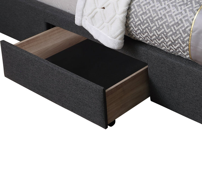 Beck King Storage Platform Bed