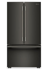 KitchenAid Counter-Depth French Door Refrigerator with Internal Water Dispenser – Black Ore - KRFC336SBE