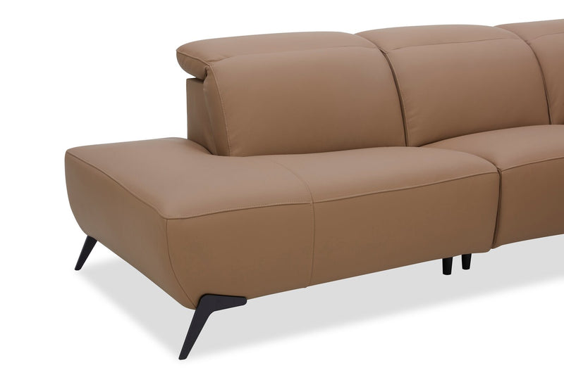 Valencia 5-Piece Left-Facing Power Reclining Sectional - Blanca Macha