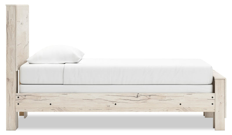 Derekson Twin Panel Bed - White