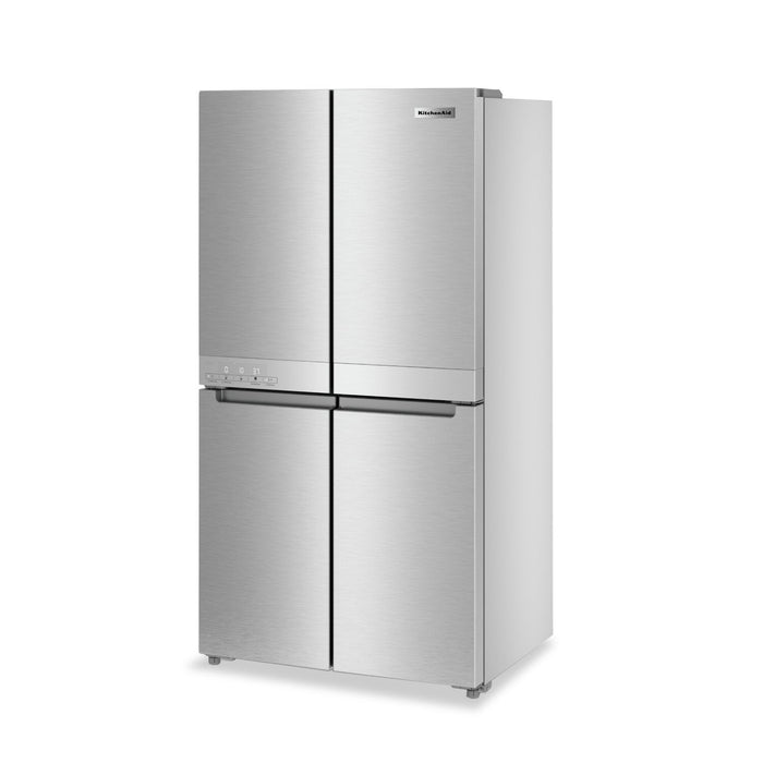 KitchenAid 36\" 19.4 Cu. Ft. French-Door Refrigerator - Stainless Steel - KRQC506MPS 