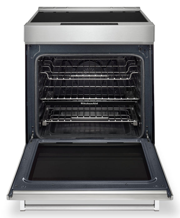 KitchenAid 6.4 Cu. Ft. Induction Range with Air Fry and AquaLift® - Stainless Steel - KSIS730PSS 