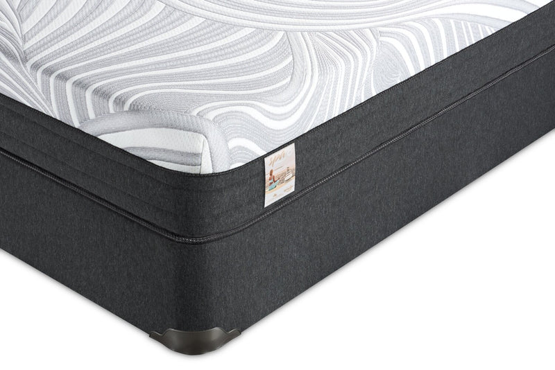 Springwall Spa 8 Firm Smooth Top Full Mattress in a Box Set