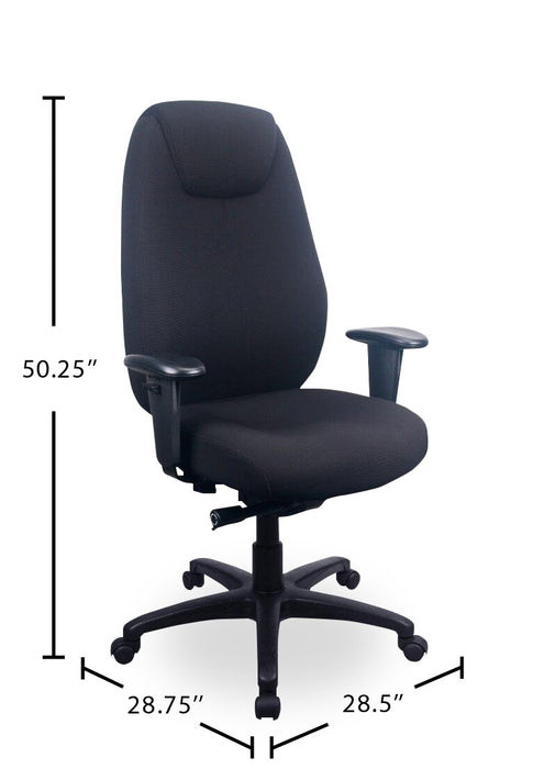 Tempur-Pedic Finley 28.5” Office Chair - Black