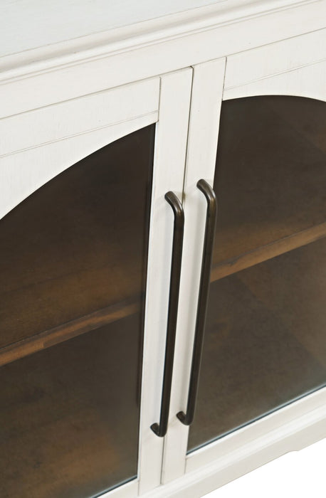 Twyla Solid Wood Accent Cabinet - White
