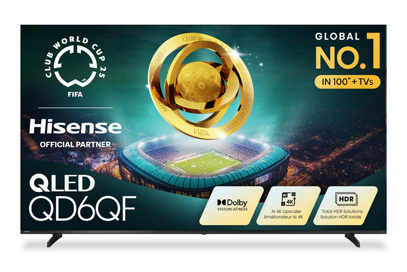 Hisense 85\" QD6QF 4K UHD QLED Fire TV