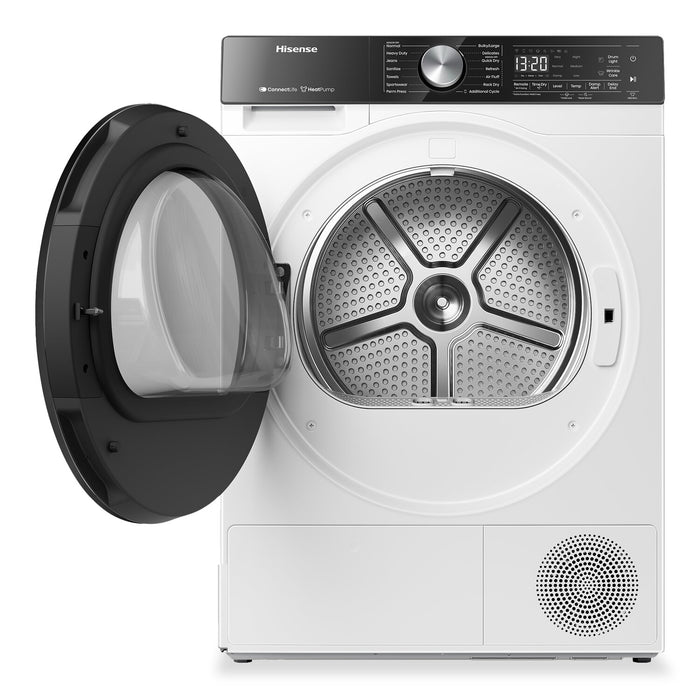Hisense 24\" 4.5 Cu. Ft. Front Load Dryer with Ventless Heat Pump Technology - White - DH5S452BW