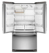 KitchenAid 36\" 20 Cu. Ft. Counter-Depth French Door Refrigerator - PrintShield Stainless - KRFC136SPS