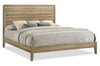 Sable King Bed - Light Brown