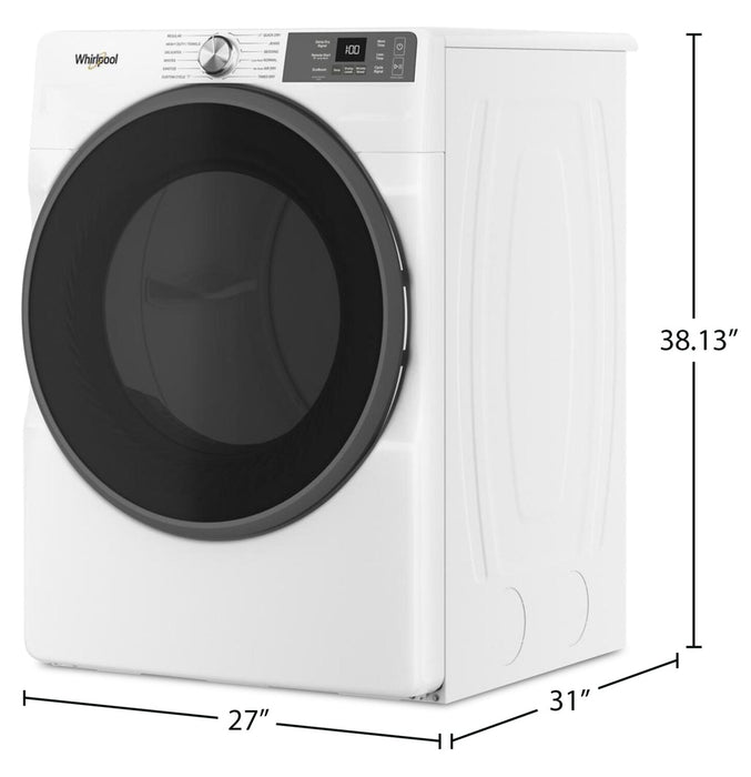 Whirlpool 7.4 Cu. Ft. Smart Electric Dryer with Wrinkle Shield™ - White - YWED5720RW