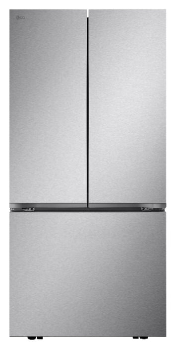 LG 33\" 25 Cu. Ft. Smart French-Door Refrigerator with Ice Maker - Stainless Steel - LF25S6200S