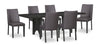 Emery 7-Piece Dining Set - Brown