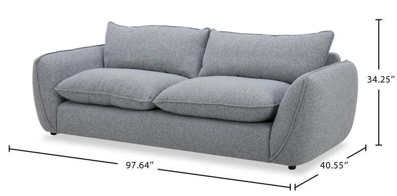 Monaco Sofa - Grey