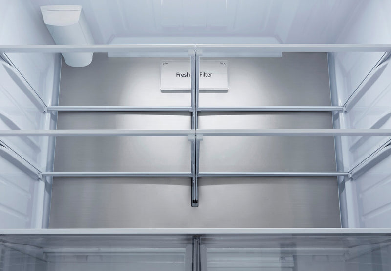 LG 36\" 17.2 Cu. Ft. French-Door Counter-Depth Refrigerator - Smudge Proof Stainless Steel - LF25BZH42S