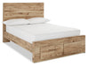 Derekson Full Storage Bed - Natural