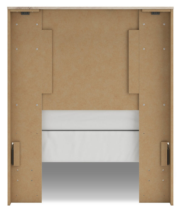 Derekson Twin Panel Headboard - White