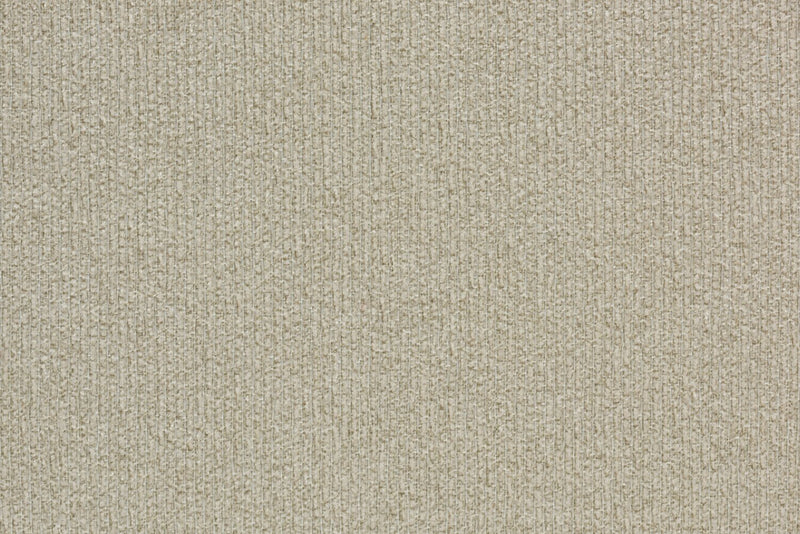 Made in Canada Scarlett 26\" Chenille Fabric Ottoman - Ecru Beige 