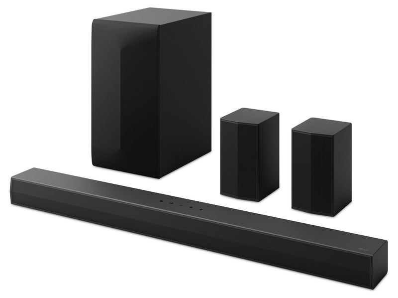 LG S60TR 5.1-Channel Soundbar with Dolby Audio™ and Rear Speakers