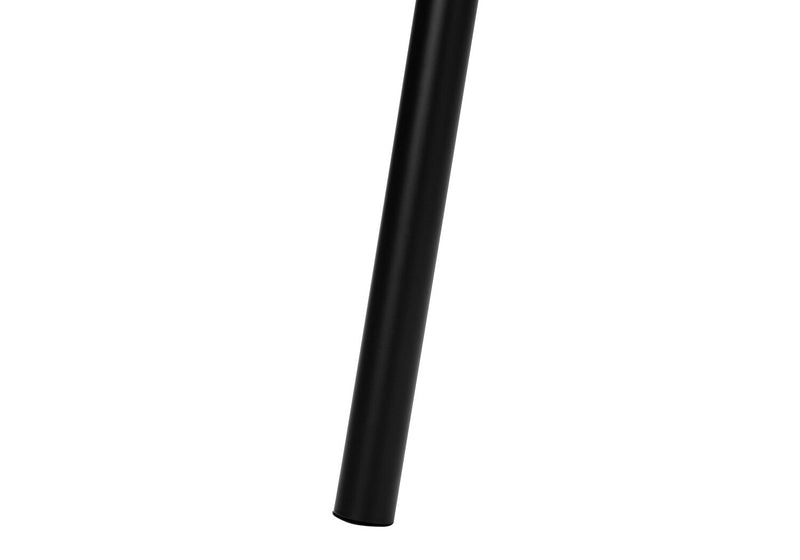 63\" Black Metal Tripod Floor Lamp