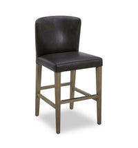 Arlo Counter-Height Stool with Vegan Leather Fabric, 26