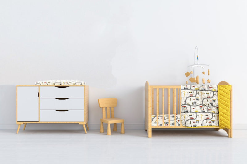Milo 3-Piece Crib Bedding Set