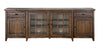 Wesley 90\" Traditional TV Stand with Storage and Cable Management for TVs up to 95\" - Toasted Nutmeg