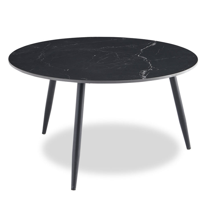 Delancey 3-Piece Coffee and Two End Tables Package - Black