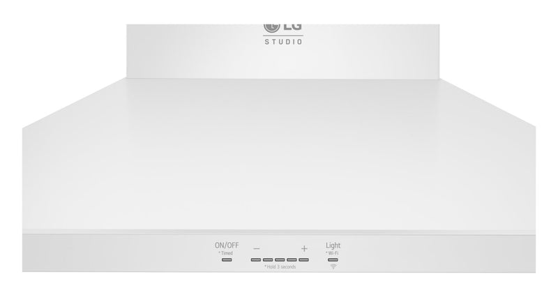 LG Studio 30\" 600 CFM Smart Chimney Range Hood - Essence White - LSHD3080N