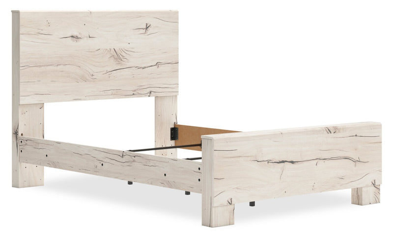 Derekson Full Panel Bed - White