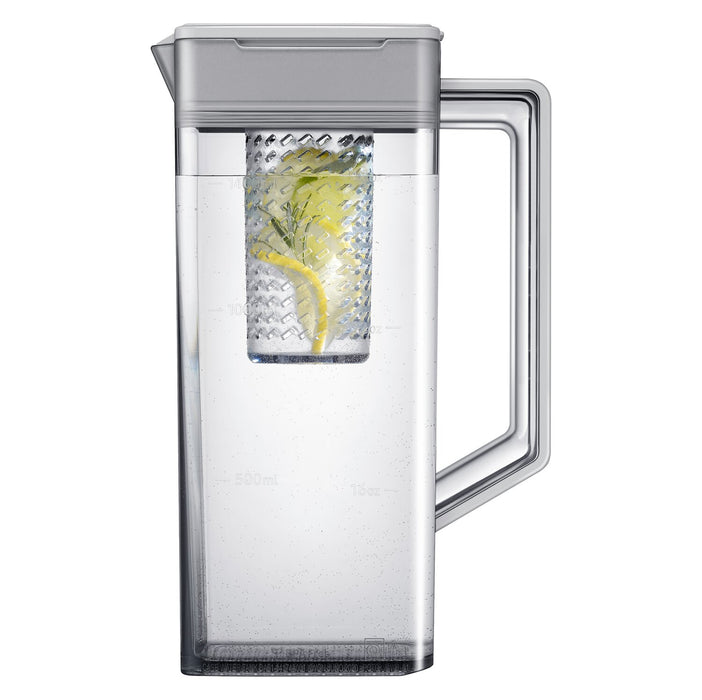 Samsung 36\" 29 Cu. Ft. Bespoke French-Door Refrigerator with AI Home Screen - RF90F29BECRAA