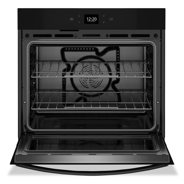 Whirlpool 30\" 5 Cu. Ft. Electric Single Wall Oven with Air Fry - Black - WOES5030LB 