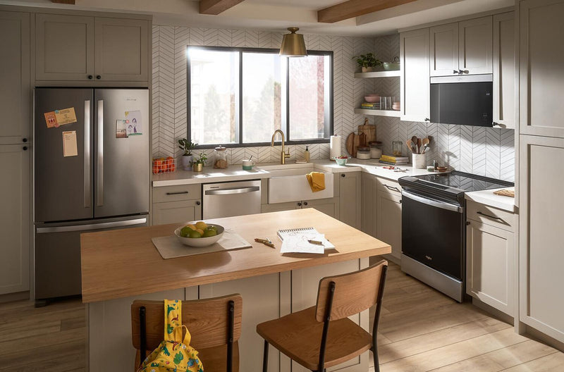 Whirlpool 6.4 Cu. Ft. Induction Range with No Preheat Air Fry - Stainless Steel - WSIS5030RZ