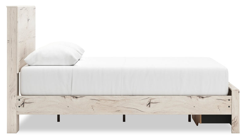 Derekson Queen Storage Bed - White