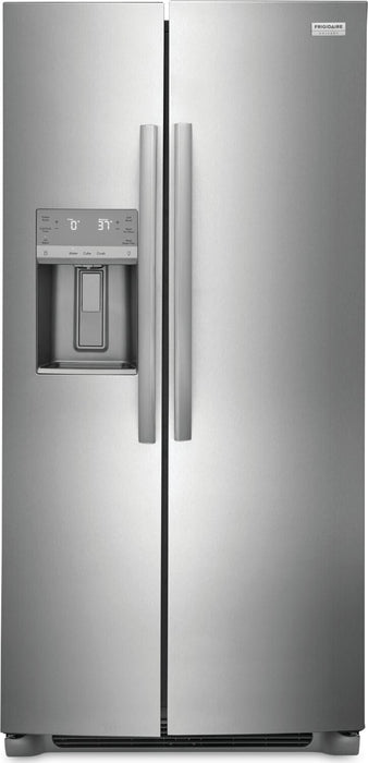 Frigidaire Gallery 33\" 22.3 Cu. Ft. Standard-Depth Side-by-Side Refrigerator - Smudge-Proof® Stain… 